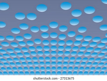 Blue dots background