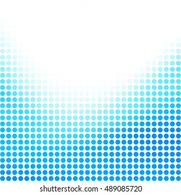 Blue Dots Background, Creative Design Templates