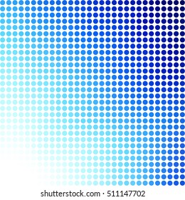 Blue Dots Background, Creative Design Templates