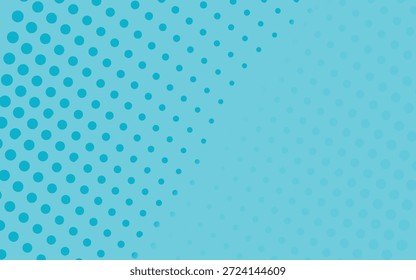 blaue Punkte auf türkisem Hintergrund