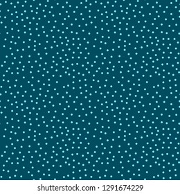Blue dots on a white background pattern. Abstract geometric modern background. Vector illustration. Art deco style. Circle seamless pattern - Vector illustration