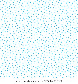 Blue dots on a white background pattern. Abstract geometric modern background. Vector illustration. Art deco style. Circle seamless pattern - Vector illustration