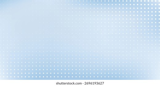 Blue dotted abstract studio room. Limbo light background modern abstract design