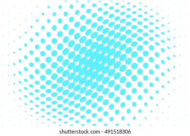 Blue dotted background