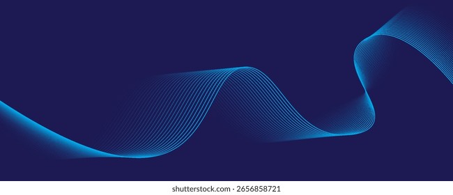 Ondas de semitono azul punteado. Formas líquidas Abstractas, efecto de onda ondas de textura de gradiente punteado conjunto de símbolos de Vector aislados. Ondas de puntos gráficos de semitono