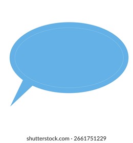 Gráfico de burbuja de voz con puntos azules