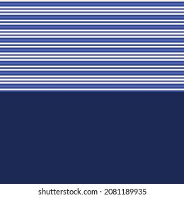 Blue Double striped seamless pattern design for fashion textiles and graphics