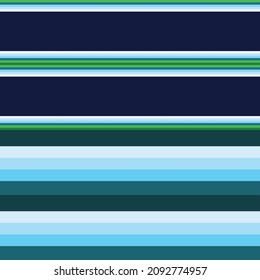 Blue Double striped seamless pattern design for fashion textiles and graphics