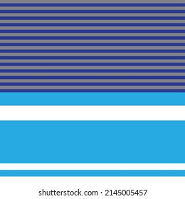 Blue Double striped seamless pattern design for fashion textiles and graphics
