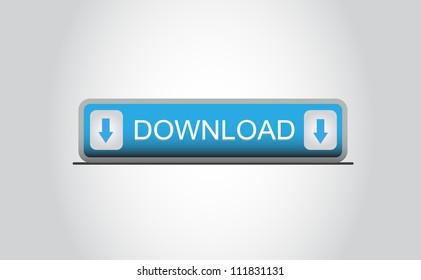 Blue download button