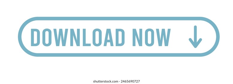 blue download button illustration on a white background
