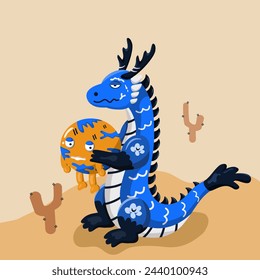 Blue Dragon reminds us that we are all guardians of this planet and that we must work together to preserve it.