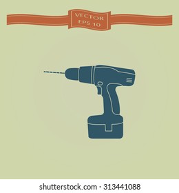 Blue Drill icon