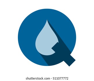 blue droplets typography alphabet typeset typeface logotype font image vector icon