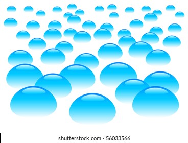 Blue drops