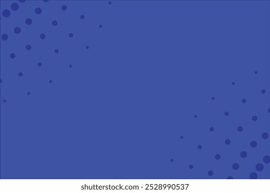 blue droup in blue color abstract background .