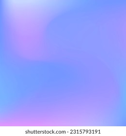 Blue Dynamic Blurred Fluid Sky Background. Color Calm Lavender Indigo Light Gradient Background. Sunset Liquid Sunrise Cold Water Swirl Gradient Mesh. Pink Wavy Violet Pastel Curve Blurry Texture.
