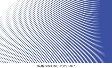 Blue dynamic curve line abstract background vector image for backdrop or presentation
