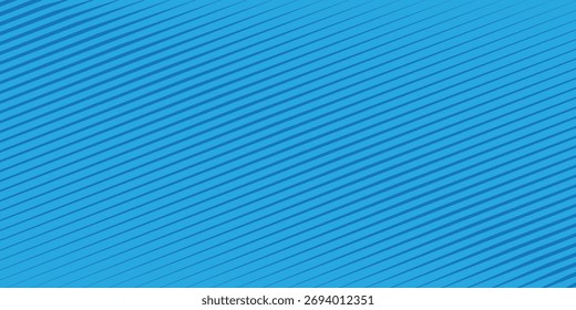 blue dynamic diagonal parallel slanted lines abstract geometric pattern.	vector