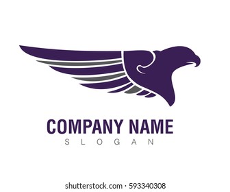 blue eagle logotype