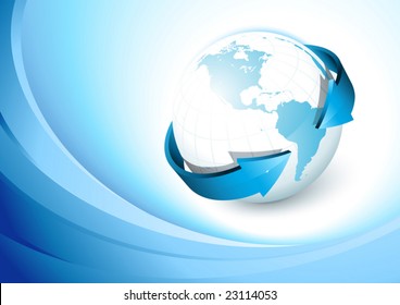 Blaue Erde
