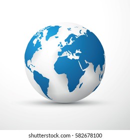 blue earth globe