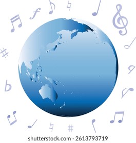 Blue Earth Surrounded by Music – A World Connected by Melody