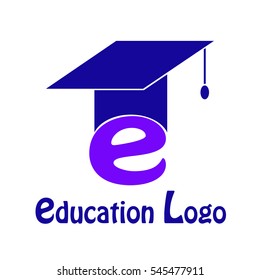 Blue Education Logo Stock Vector (Royalty Free) 545477911 | Shutterstock