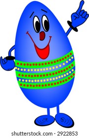blue egg