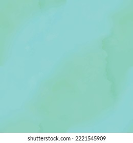 Blue Elegant Texture. Green Ocean Background. Sea Gradient Background. Water Watercolor Ocean. Blue Ink Paint. Sea Pastel Vector Template. Green Seamless Seamless Canvas. Fluid Watercolor Background.