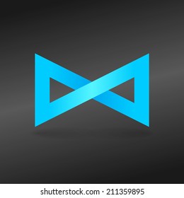 Blue Endless Sign