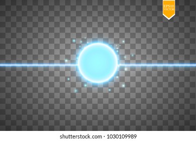 blue energy ring abstract.conceptual vector design with free area in center for any object. Vector