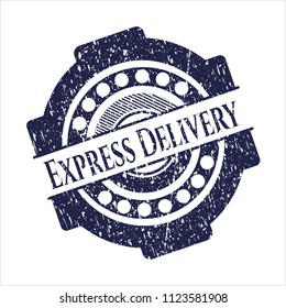  Blue Express Delivery grunge stamp