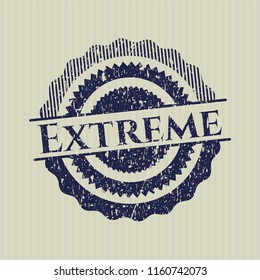 Blue Extreme distress rubber grunge texture stamp