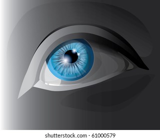 Blue eye