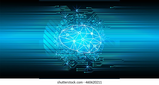 blue eye abstract cyber future technology concept background, illustration, circuit, binary code. move motion speed