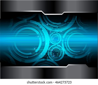 blue eye abstract cyber future technology concept background, illustration, circuit, binary code. move motion speed. vector. sci-fi