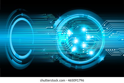 blue eye abstract cyber future technology concept background, illustration, circuit, binary code. move motion speed. vector. sci-fi