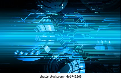 blue eye abstract cyber future technology concept background, illustration, circuit, binary code. move motion speed. sci-fi
