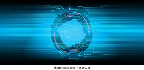 blue eye ball abstract cyber future technology concept background, illustration, circuit, binary code. move motion speed. sci-fi