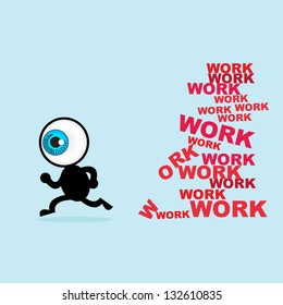 The blue eye escape for many work