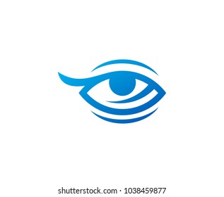 Blue eye logo