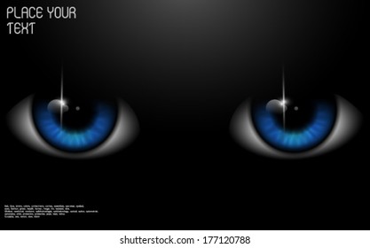 Blue eyes