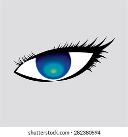 Blue eyes