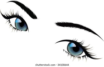 Blue eyes