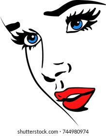 Blue eyes