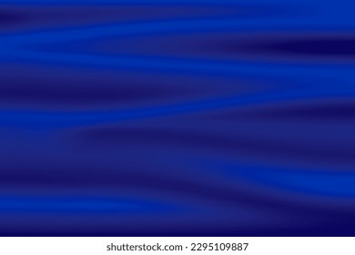 Blue Fabric Cloth Curtain Abstract Background Vector Illustration