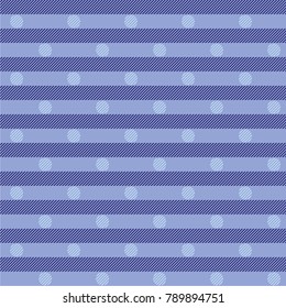 Blue fabric with blue dots