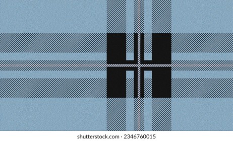Papel de fondo de la tira de tela rectangular de tejido azul