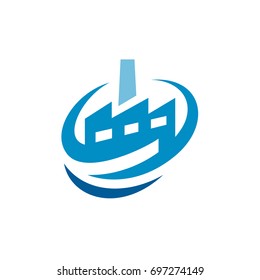 blue factory logo
